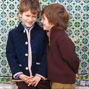 Papo d""Anjo  kids quilted corduroy   jacket  coat